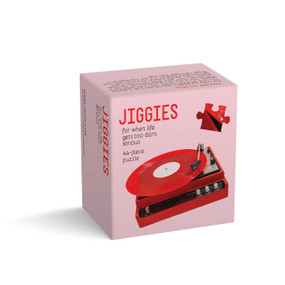 Record Player Jiggie Puzzle 44 Pieces by Gibbs Smith Gift, 9781423668121
