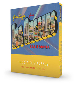 Greetings from Los Angeles Puzzle 1000 Pieces by Gibbs Smith Gift, 9781423668817