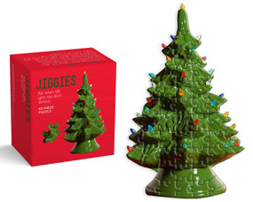 You Light Up My Life Jiggie Puzzle 43 Piece (Tree Die-Cut 43-Piece Jigsaw) by Spumoni Studio, 9781423669357