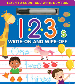 123s Write-On and Wipe-Off (Learn to Count and Write Numbers) by 7 Cats Press, 9781635602265