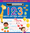 123s Write-On and Wipe-Off (Learn to Count and Write Numbers) by 7 Cats Press, 9781635602265