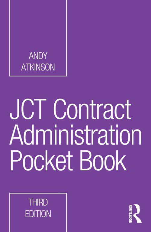 JCT Contract Administration Pocket Book - 9781041034995 by Andy Atkinson, 9781041034995