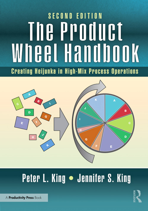 The Product Wheel Handbook (Creating Heijunka in High-Mix Process Operations) by Peter L. King, Jennifer S. King, 9781041219729