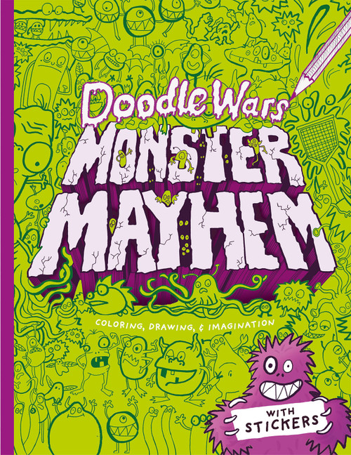 Doodle Wars Monster Mayhem by Oakley Graham, Sally Hopgood, 9781836162308