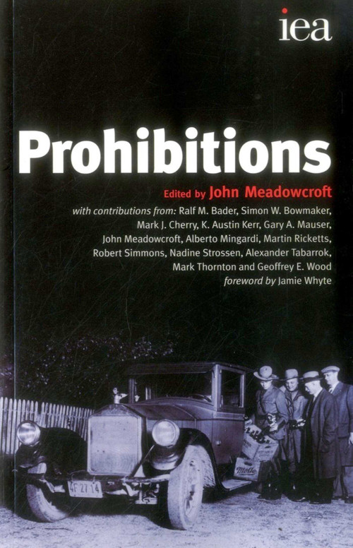 Prohibitions by John Meadowcroft, 9780255365857
