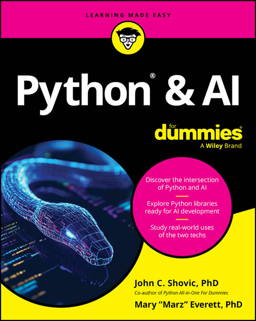 Python & AI For Dummies by John C. Shovic, Mary Everett, 9781394413461