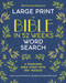 The Bible in 52 Weeks Word Search - Large Print (A Yearlong Bible Study with 100+ Puzzles) by Agnieszka Żylińska-Rękas, 9798897171057