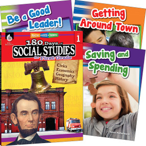 Learn-at-Home: Social Studies Bundle Grade 1: 4-Book Set by Multiple Authors, 9780743973977