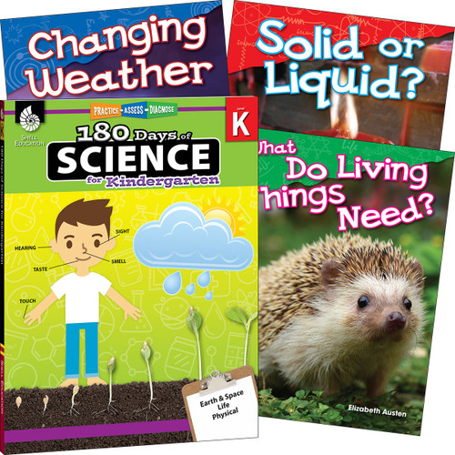 Learn-at-Home: Science Bundle Grade K: 4-Book Set by Multiple Authors, 9780743974035