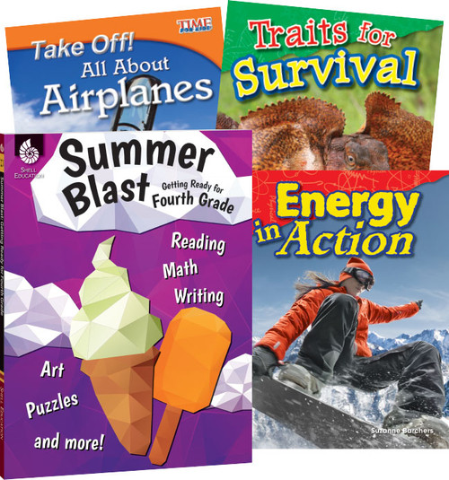 Learn-at-Home: Summer STEM Bundle Grade 4 by Multiple Authors, 9781425816742