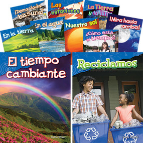 Let's Explore Earth & Space Science Grades K-1 Spanish, 10-Book Set by Multiple Authors, 9781425824877