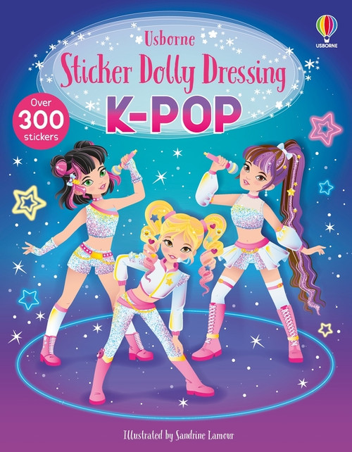 Sticker Dolly Dressing K-Pop by Lesley Sims, Sandrine Lamour, 9781806460953