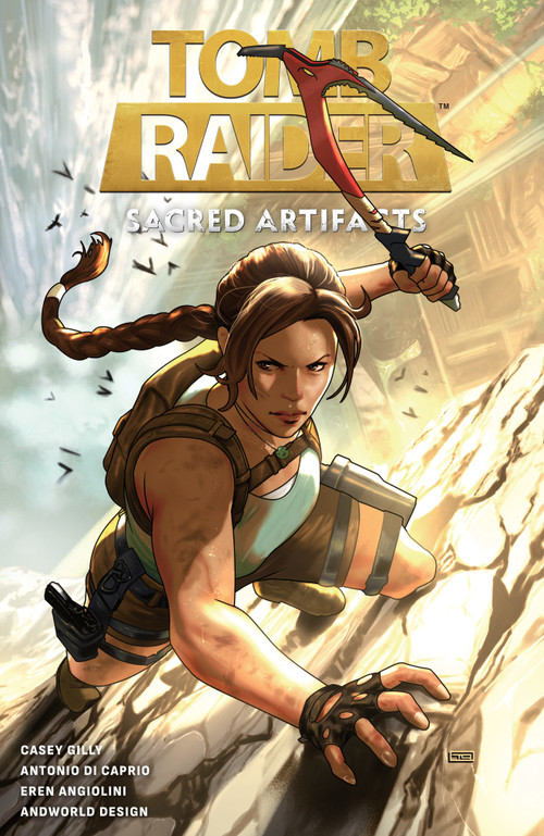 Tomb Raider: Sacred Artifacts by Casey Gilly, Antonio Di Caprio, Taurin Clarke, Eren Angiolini, AndWorld Design, 9781506746883