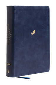 NIV, Lucado Encouraging Word Bible, Leathersoft, Blue, Comfort Print (Holy Bible, New International Version) by Max Lucado, Thomas Nelson, 9780718099312