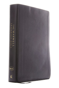 NKJV, Maxwell Leadership Bible, Third Edition, Leathersoft, Black, Comfort Print (Holy Bible, New King James Version) by John C. Maxwell, Thomas Nelson, 9780785218623