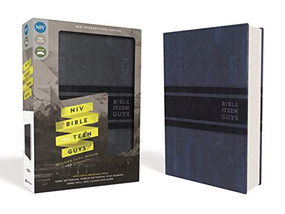 NIV, Bible for Teen Guys, Leathersoft, Blue (Building Faith, Wisdom and Strength) by Zondervan, 9780310752981