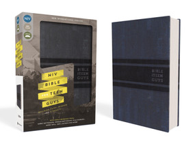 NIV, Bible for Teen Guys, Leathersoft, Blue (Building Faith, Wisdom and Strength) by Zondervan, 9780310752981