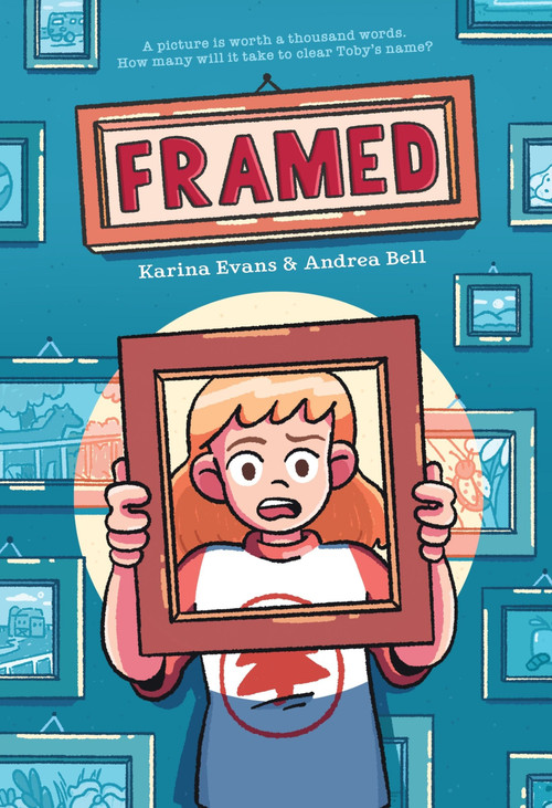 Framed (A Graphic Novel) by Karina Evans, Andrea Bell, 9780063282513