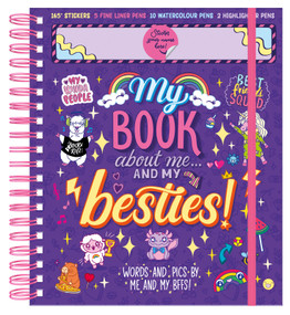 Personalized Arts & Crafts: My Book About Me... And My Besties! by Leslie Sinoway, Lucia Alcaide Gomez and Steve James, 9781837160235