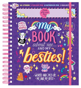 Personalized Sticker Activity: My Book About Me... And My Besties! by Leslie Sinoway, Lucia Alcaide Gomez and Steve James, 9781837160235