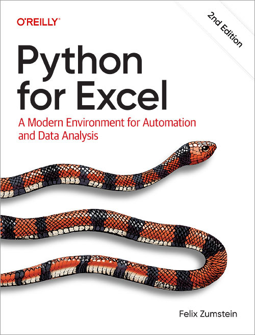 Python for Excel (A Modern Environment for Automation and Data Analysis) - 9798341640290 by Felix Zumstein, 9798341640290