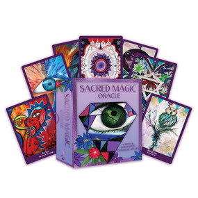 Sacred Magic Oracle Deck (A Witch's Oracle Deck (51 Full-Color Cards and 125-Page Full-Color Guidebook)) by Tahverlee Anglen, 9781970367034