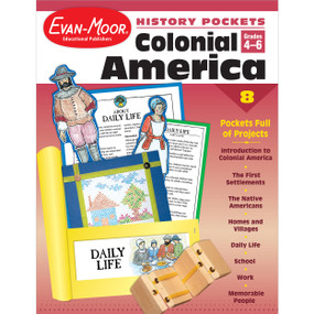 Colonial America Gr 4-6+ by Evan-Moor Educational Publishers, 9781557999061