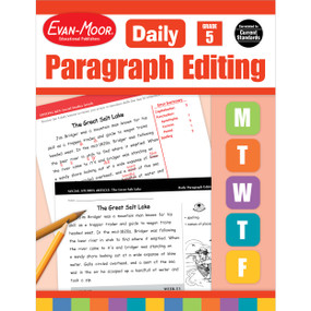 Daily Paragraph Editing Grade 5 Te by Evan-Moor Educational Publishers, 9781557999597
