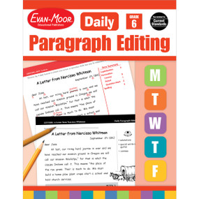 Daily Paragraph Editing Grade 6+ Te by Evan-Moor Educational Publishers, 9781557999603