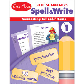 Skill Sharpeners: Spell & Write Grade 1 by Evan-Moor Educational Publishers, 9781596730458