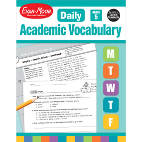 Daily Academic Vocabulary Gr 5 Te by Evan-Moor Educational Publishers, 9781596732049