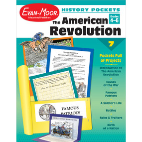American Revolution Gr 4-6+ by Evan-Moor Educational Publishers, 9781596732605