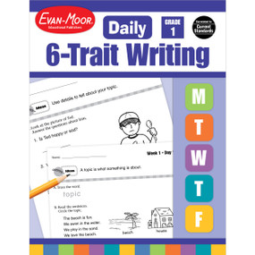 Daily 6-Trait Writing Grade 1 Te by Evan-Moor Educational Publishers, 9781596732865