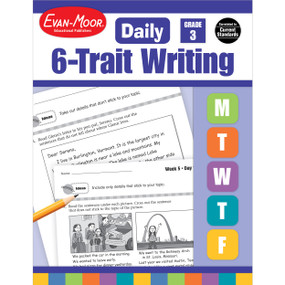 Daily 6-Trait Writing Grade 3 Te by Evan-Moor Educational Publishers, 9781596732971