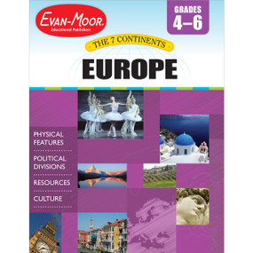 The 7 Continents  Europe by Evan-Moor Educational Publishers, 9781609631307