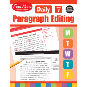 Daily Paragraph Editing Grade 7 Te by Evan-Moor Educational Publishers, 9781609638320