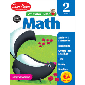 At Home Tutor  Math, Grade 2 by Evan-Moor Educational Publishers, 9781613689820