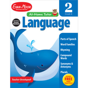 At Home Tutor Language, Grade 2 by Evan-Moor Educational Publishers, 9781629380032
