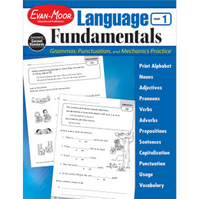 Language Fundamentals, Grade 1 by Evan-Moor Educational Publishers, 9781629382173