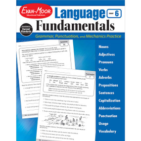 Language Fundamentals, Grade 6 by Evan-Moor Educational Publishers, 9781629382227