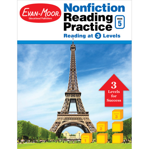 Nonfiction Reading Practice, Grade 5 by Evan-Moor Educational Publishers, 9781629383194