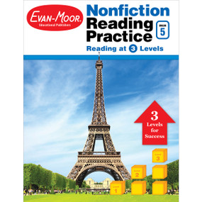 Nonfiction Reading Practice, Grade 5 by Evan-Moor Educational Publishers, 9781629383194
