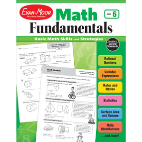 Math Fundamentals, Grade 6 by Evan-Moor Educational Publishers, 9781629383323