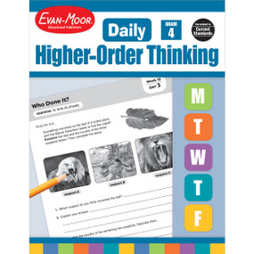 Daily Higher-Order Thinking, Grade 4 Te by Evan-Moor Educational Publishers, 9781629384573