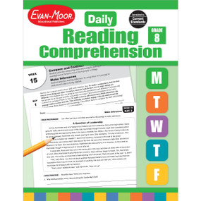Daily Reading Comprehension, Grade 8 Te by Evan-Moor Educational Publishers, 9781629384818