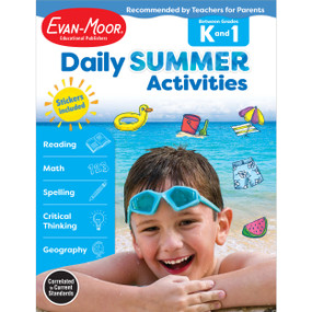 Daily Summer Activities Moving From K To 1St Gr by Evan-Moor Educational Publishers, 9781629384832