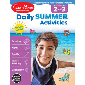 Daily Summer Activities Moving From 2Nd To 3Rd Gr by Evan-Moor Educational Publishers, 9781629384856
