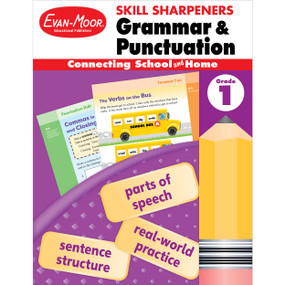 Skill Sharpeners: Grammar And Punctuation, Grade 1 by Evan-Moor Educational Publishers, 9781629388694