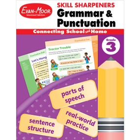 Skill Sharpeners: Grammar And Punctuation, Grade 3 by Evan-Moor Educational Publishers, 9781629388717