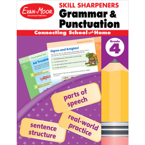 Skill Sharpeners: Grammar And Punctuation, Grade 4 by Evan-Moor Educational Publishers, 9781629388724